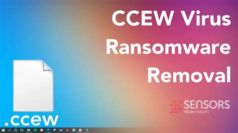 xccwew|CCEW Virus Ransomware [.ccew Files] Remove & Decrypt Guide [Free].